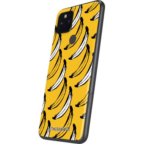 Bouffants and Broken Hearts Bananas Google Pixel 5 Skin